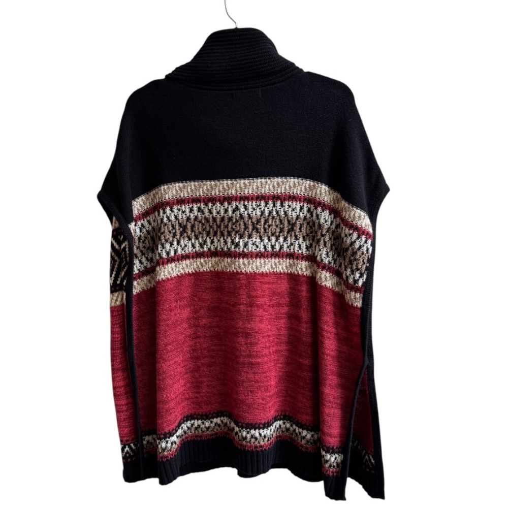 Nomadic Traders Cozy Black Red Patterned Women's … - image 2